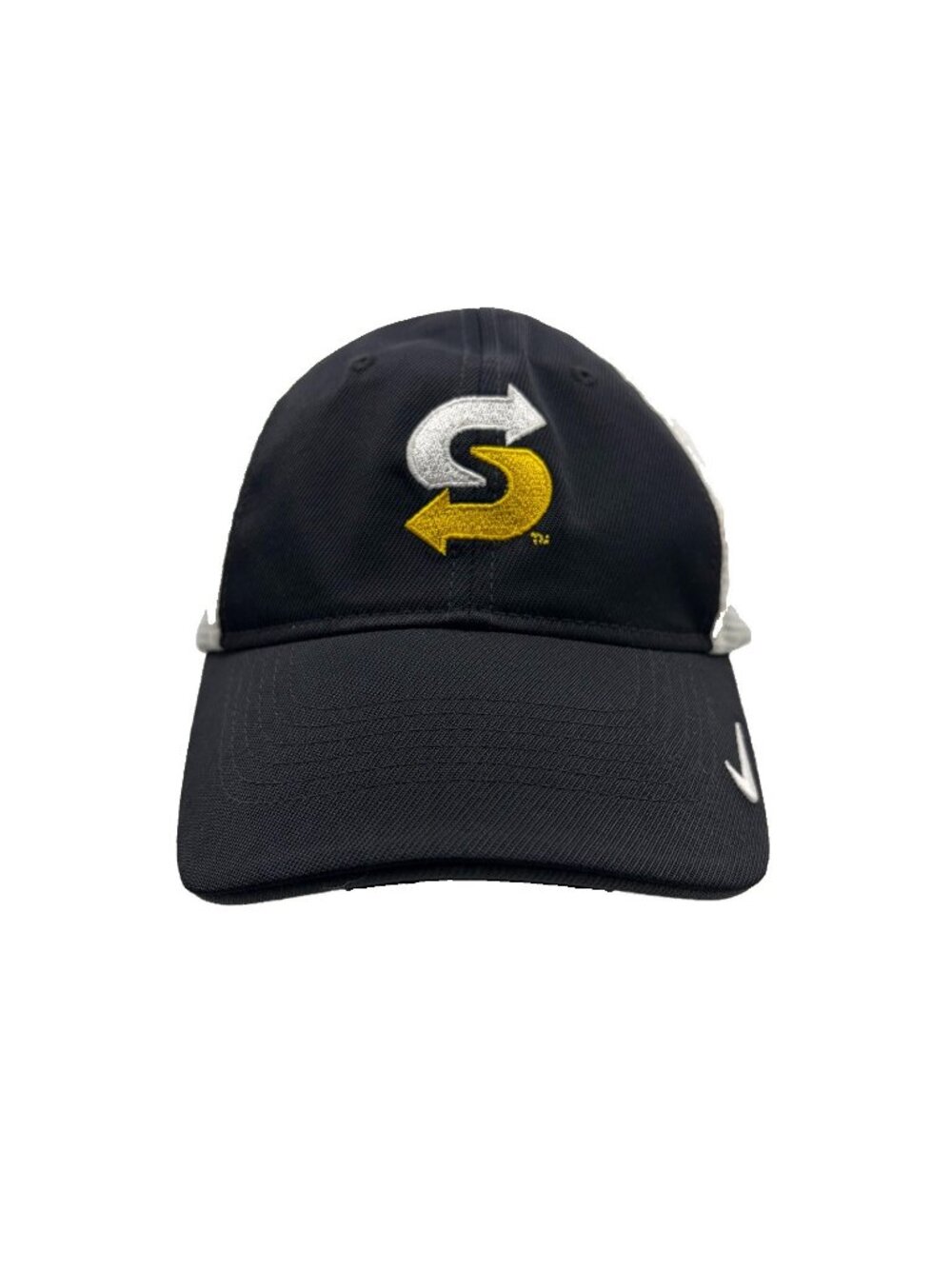 Subway Nike Golf Hat Cap Fitted S/M Black Logo 2015 Promo Employee Rare NWT